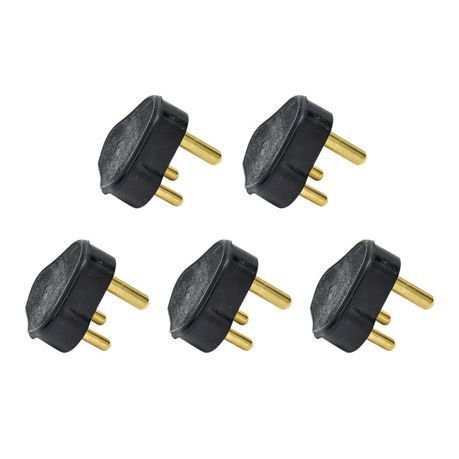 Waco - Plugtop / 3PIN Rubber Plugtop 16A - Pack of 5