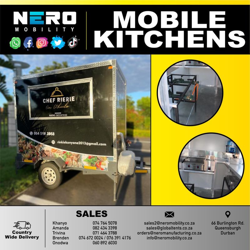 Mobile Kitchens - Food Trailers