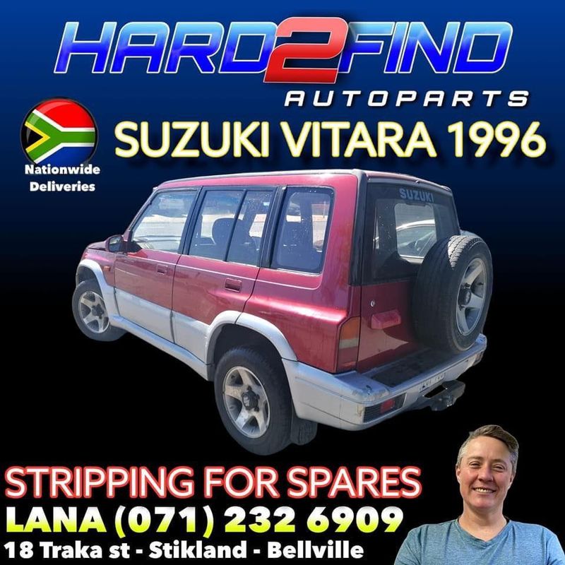SUZUKI VITARA 1996 4X4 STRIPPING FOR SPARES