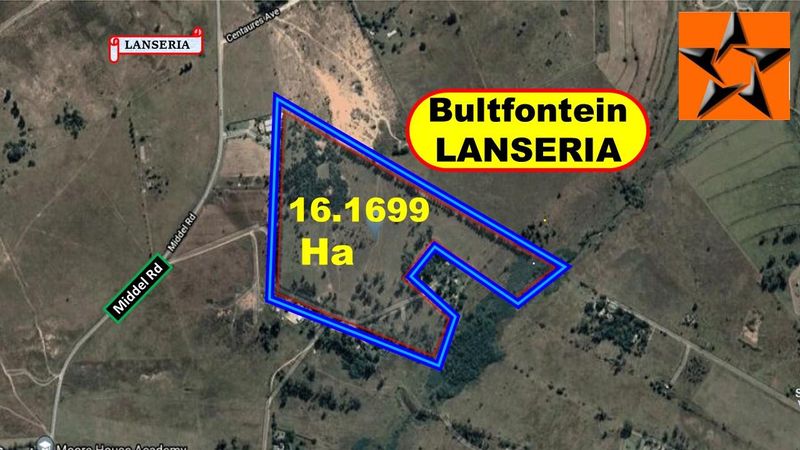 16.17 Ha LAND, HOUSE &amp; COTTAGE NEAR LANSERIA (&#64; 121/SQM)