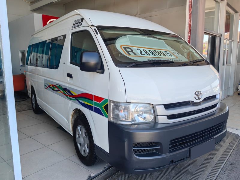 2009 Toyota Quantum 2.7 VVT-I Sesfikile 16-Seater Bus with 450859kms CALL LLOYD 061 155 9978