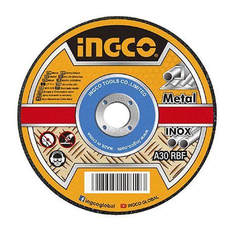 Ingco - Abrasive Metal Grinding Disc (115 x 6.0 x 22.2 mm)