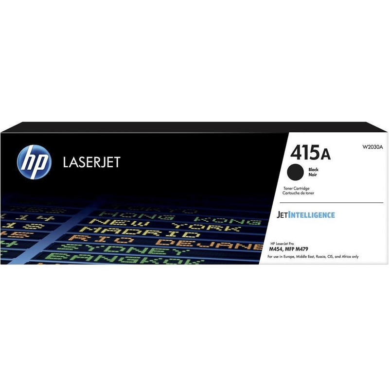 HP 415A Black Toner Cartridge 2,400 Pages Original W2030A Single-pack - Brand New