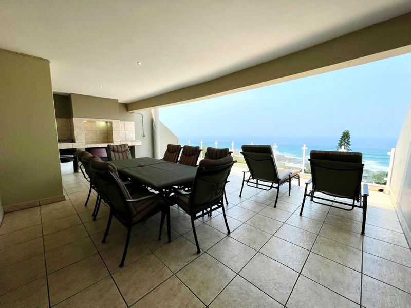 Modern and spacious with 180 degree sea views and views of the skyline