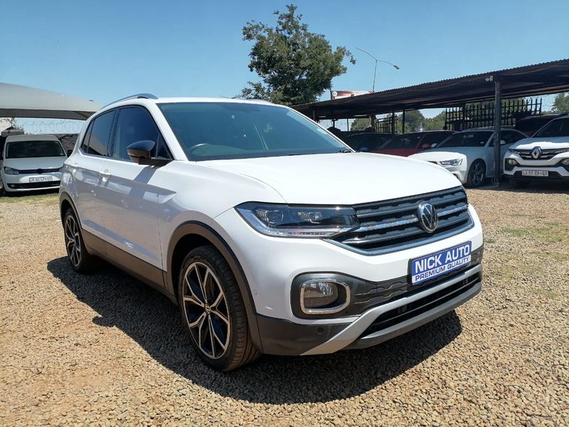 2022 Volkswagen T-Cross MY20 1.0 TSI Comfortline DSG, White with 30000km available now!