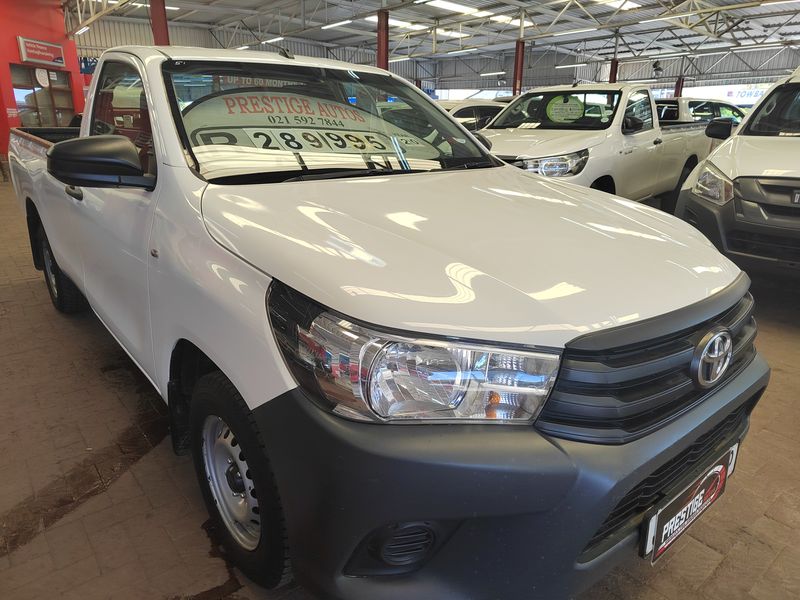 White Toyota Hilux 2.0 VVT-i with 131177km available now! PLEASE CALL DAVINO&#64;0817541712