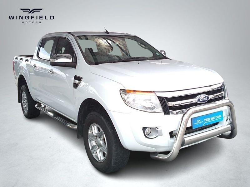 2015 Ford Ranger 3.2 TDCi XLT 4x4 D/Cab, White with 217700km available now!