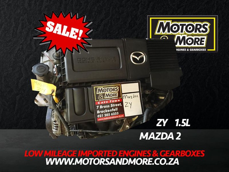 Mazda 2/3 ZY 1.5 Engine For Sale No Trade in Needed
