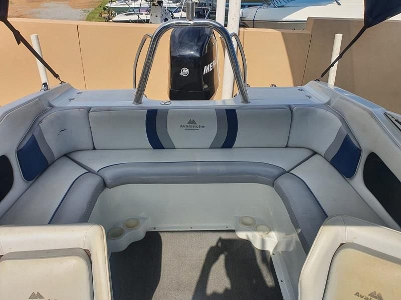 AVALANCHE 170 WITH 115HP MERCURY OUTBOARD MOTOR.