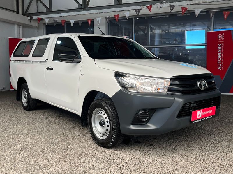 2023 Toyota Hilux 2.4 GD S AC 5MT, White with 35000km available now!
