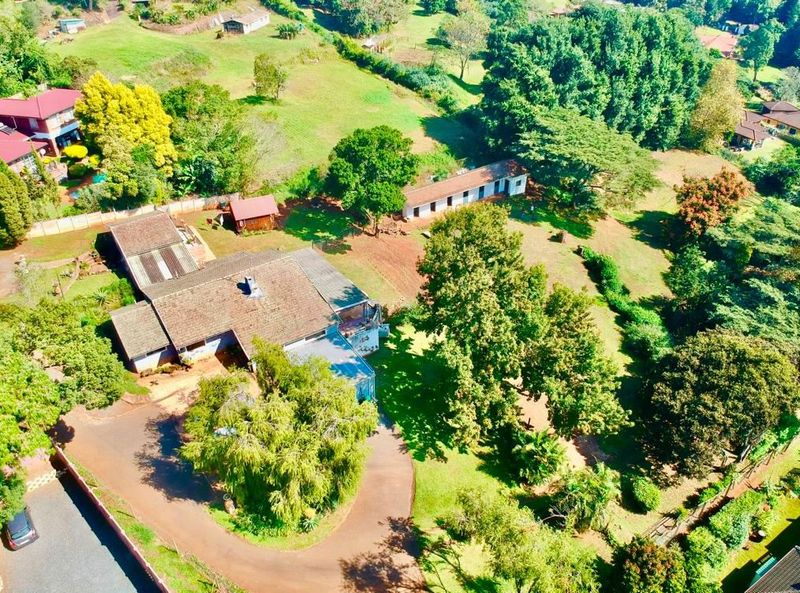 Farm Style Country House with 2 Cottages and Land in Central Hillcrest.