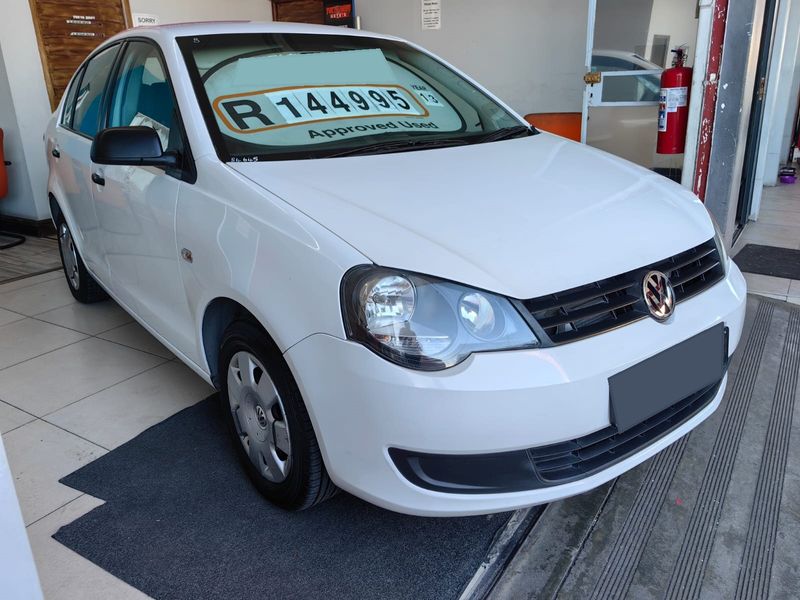 2013 Volkswagen Polo Sedan 1.4 Trendline with ONLY 84630kms CALL RICARDO 069 754 0126