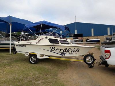Baronet Cabin With 60hp Mercury Outboard Motor.