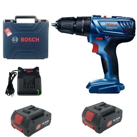 Bosch - Impact Drill Driver GSB 180-LI with 2 x 5Amp Batteries and Charge