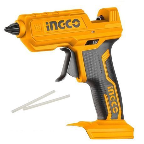 INGCO - Glue Gun with 3 Glue Sticks (Cordless) - 20V