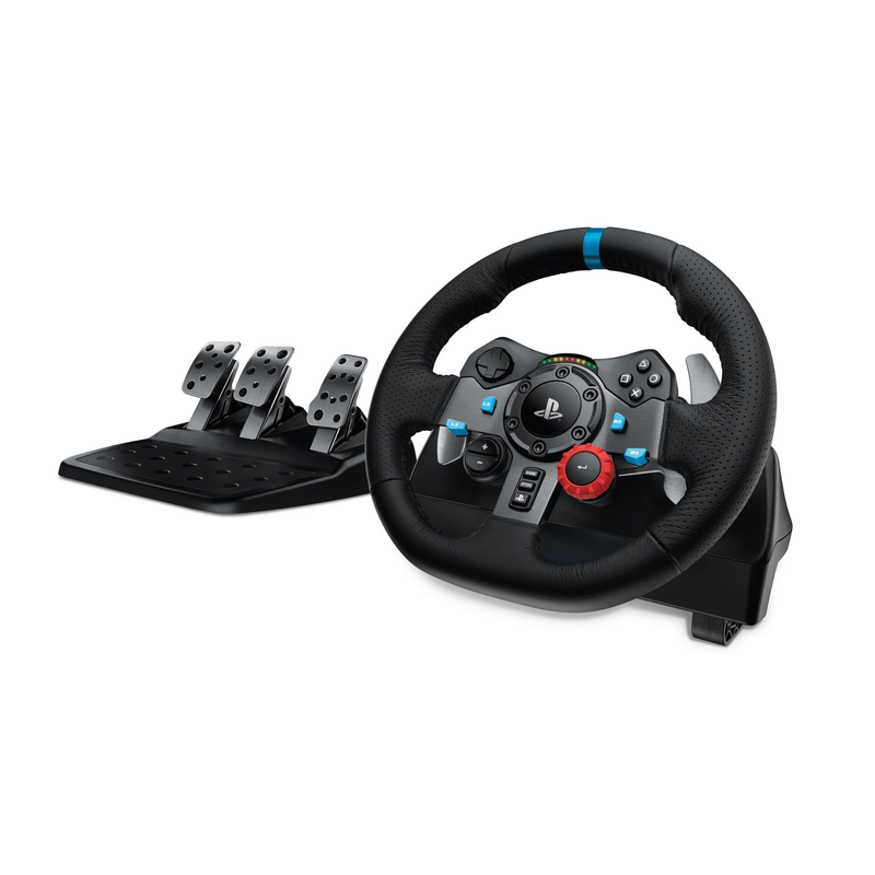 Logitech G29 Driving Force Racing Steering Wheel for PS3 PS4 and PC 941-000112 - Brand New