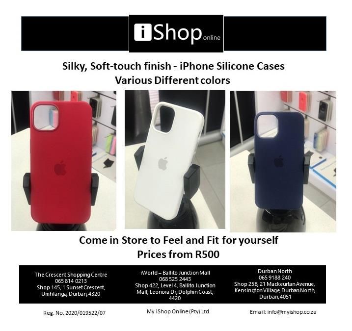 silky, soft-touch finish - iPhone Silicone Cases