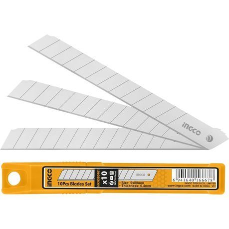 Ingco - Snap-Off Blade - 9X80mm - 10 Pieces