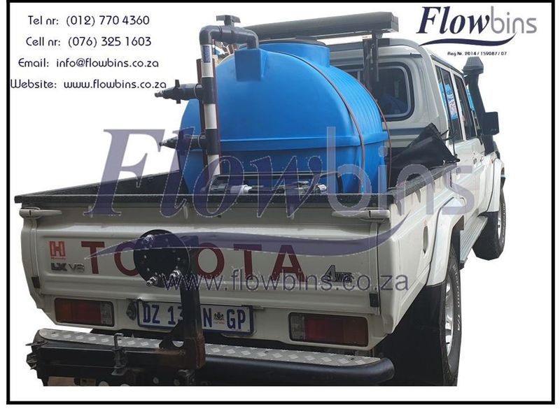 NEW 600 to 6000Lt Water Bowser / Firefighter bakkie / skid from R13490