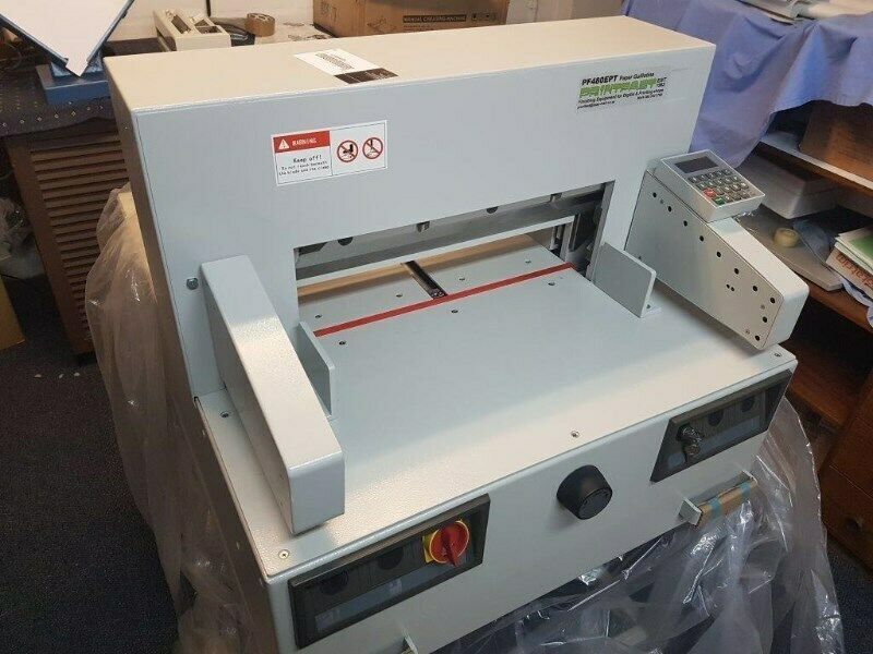 NEW Guillotine Paper Cutter Quality Heavy Duty The Best Guillotine to buy PF480EPT made in Taiwan