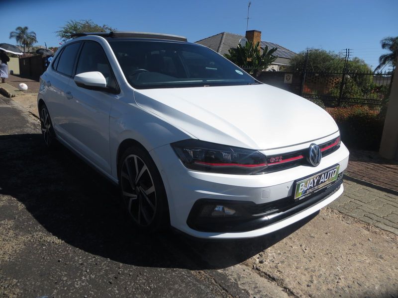 2019 Volkswagen Polo 2.0 TSI GTI DSG, White with 79000km available now!