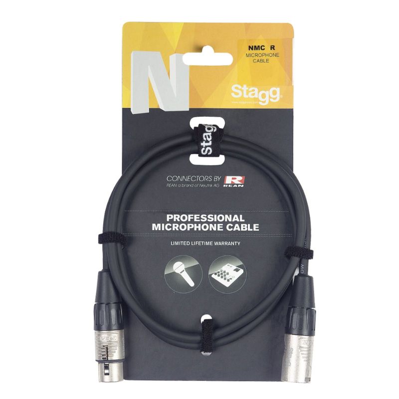 Stagg NMC6R Microphone cable, XLR/XLR (m/f), 6 m (20&#39;), N-series