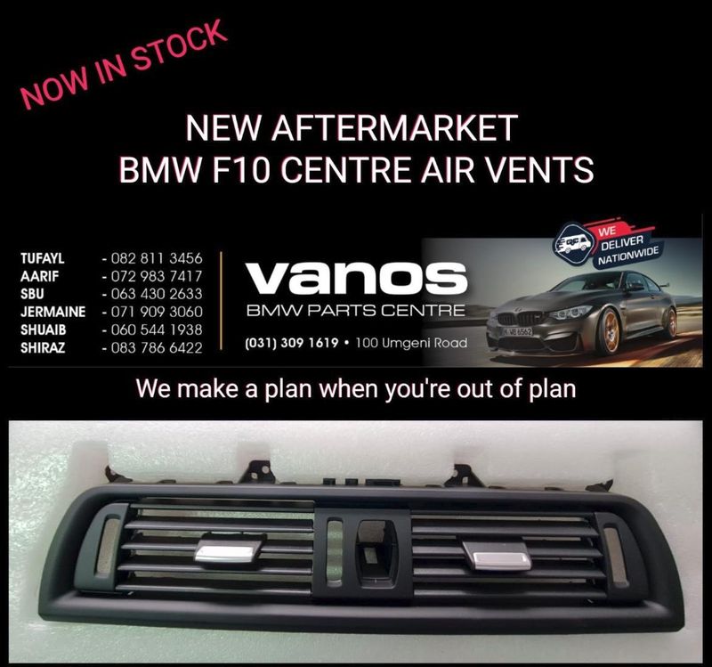 BMW NEW PARTS AVAILABLE