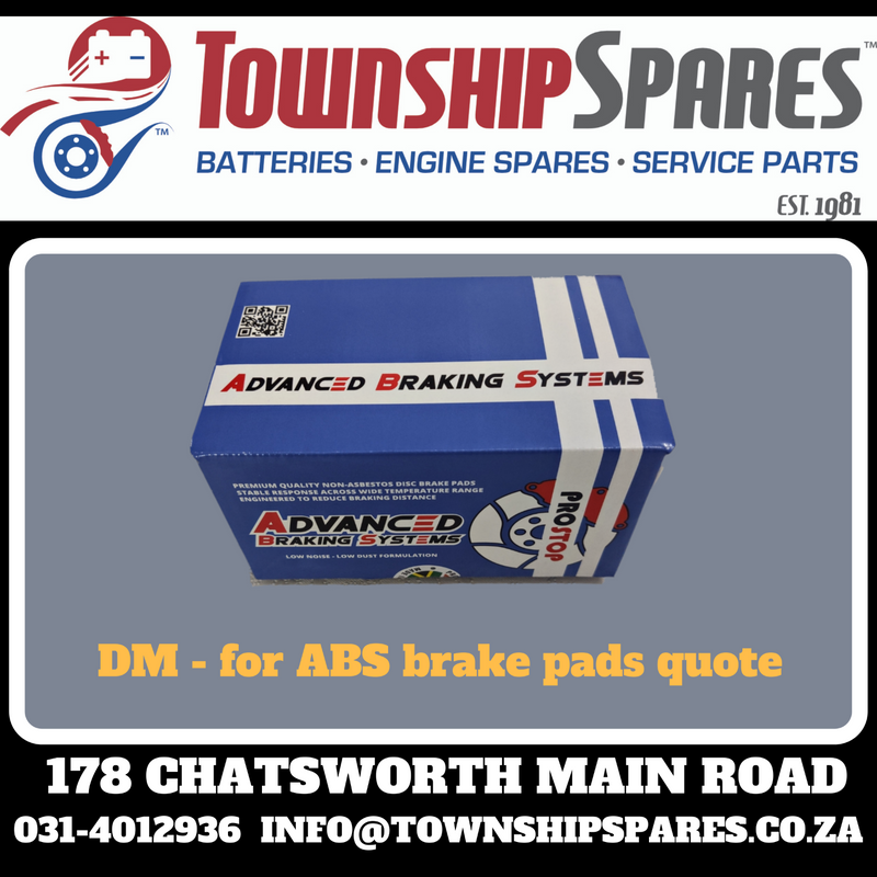 ADVANCED BRAKING SYSTEMS BRAKE PADS ON SPECIAL