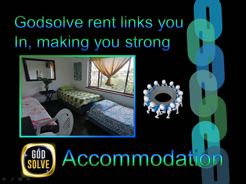 GODSOLVE ACCOMMODATION DURBAN. Free Onsite Mentors get you to live life on your terms.