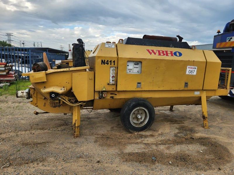 2006 Putzmeister BSA 1409D Static Concrete Pump