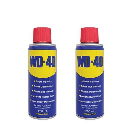 WD40 - Multi-Use Lubricant 200ml (Pack of 2)