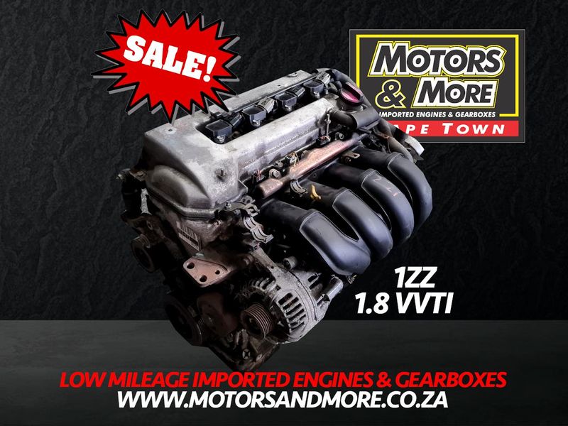 Toyota Run x 1ZZ 1.8 VVti Engine For Sale No Trade in Needed
