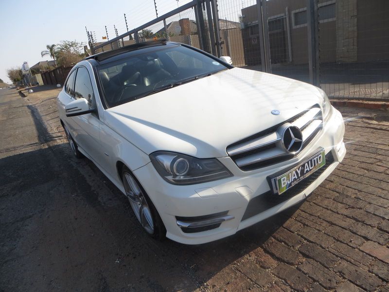 2012 Mercedes-Benz C 250 CDI Coupe 7G-Tronic, White with 134000km available now!