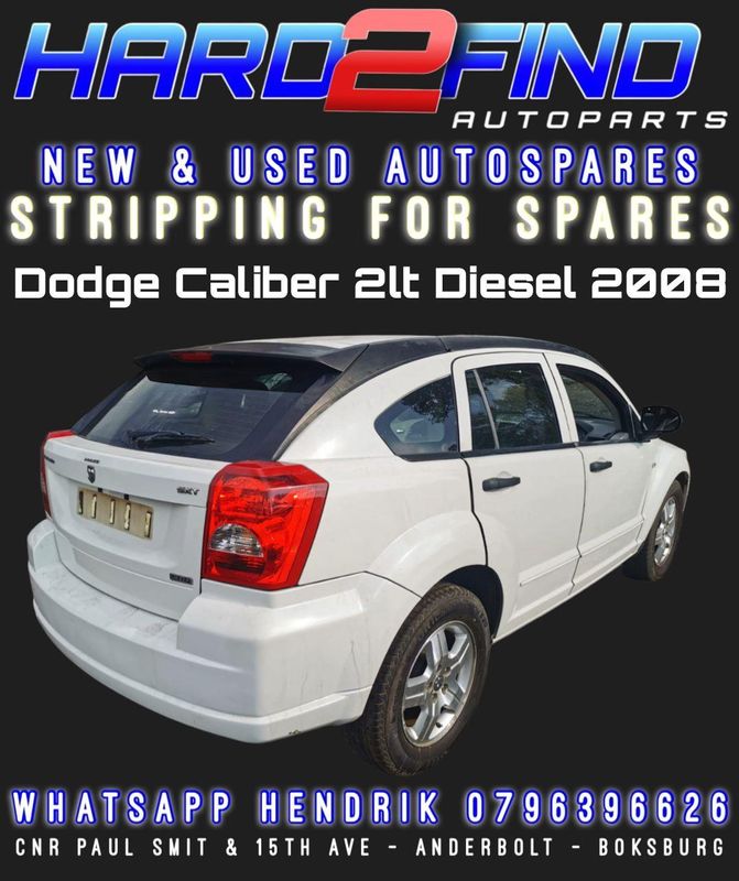 DODGE CALIBER 2LT DIESEL 2008 BREAKING FOR PARTS