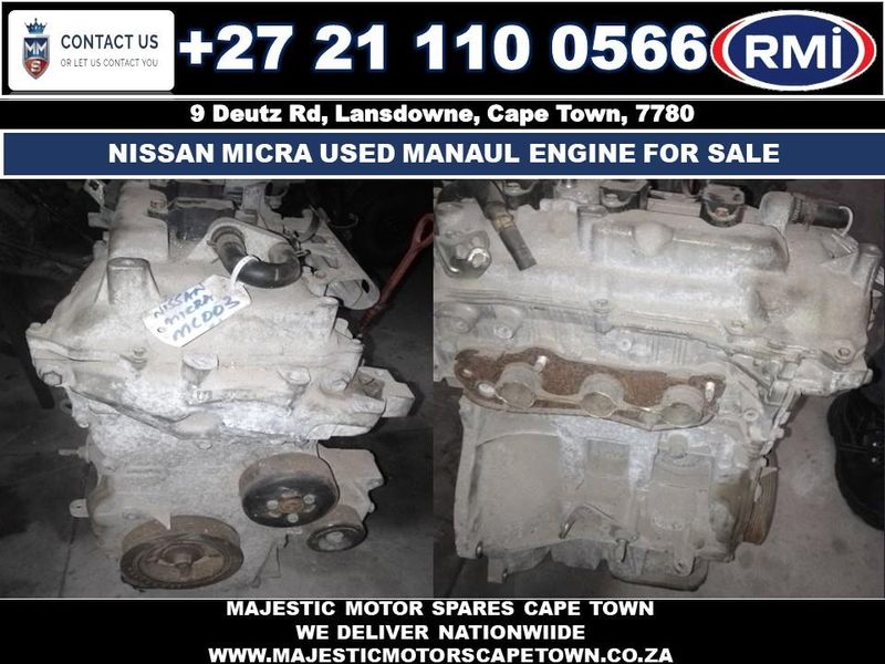 Nissan Micra Used manual engine for sale  Nissan Used Spares / Nissan Used Parts