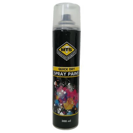 MTS - Clear Lacquer Spray Paint 300ml Aerosol