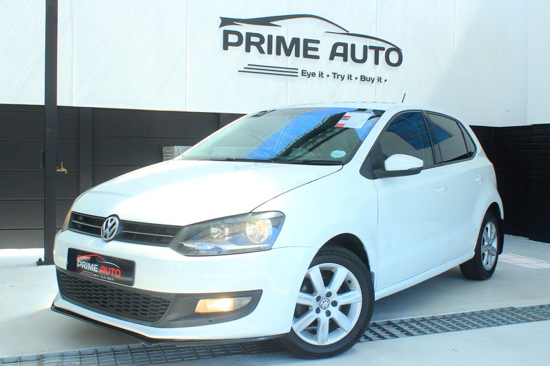 White volkswagen Polo 1.4 Comfortline with 159790km available now!