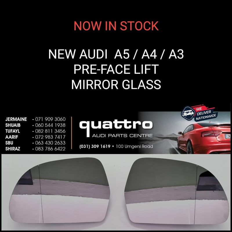 NEW AUDI REPLACEMENT PARTS AVAILABLE-AFTERMARKET