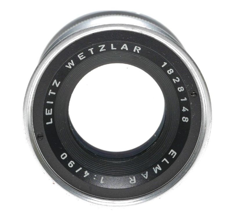 Elmar F4 9cm Leitz Wetzlar Leica SM mount f&#61;90mm 4/90 clean