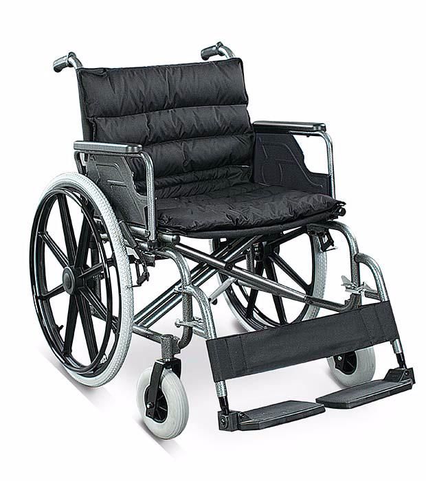 LightWeight Heavy Duty Wheelchair, Holds Up to 125kg. On Sale, FREE DELIVERY.