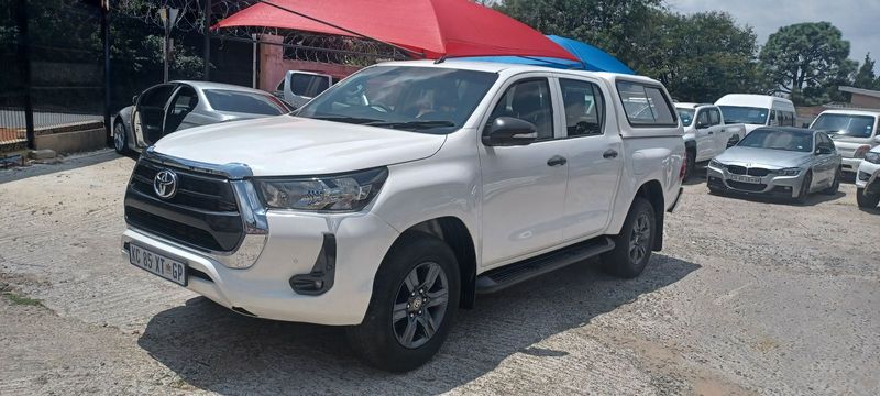 2022 Toyota Hilux 2.4 GD-6 D/Cab 4x4 ,, canopy,  excellent condition,  full service history,  51000k