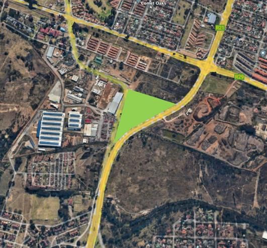 Cnr Pretoria Road and Comet Road | Vacant Land to Let in Boksburg