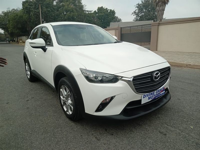 Mazda CX-3 2.0 Active, White with 46000km, for sale!