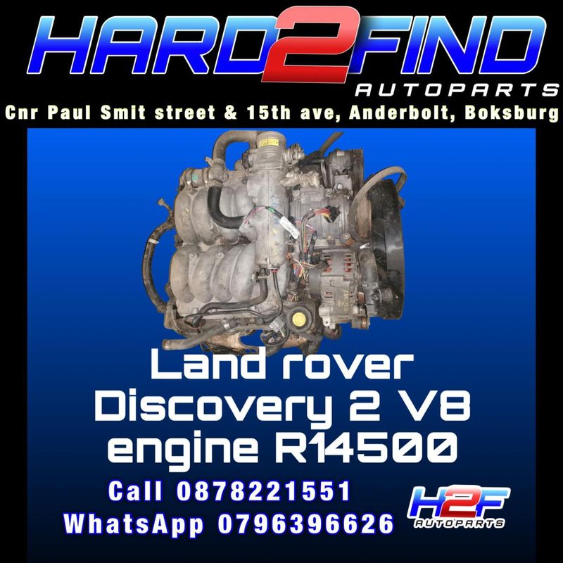 LAND ROVER DISCOVERY 2 V8 ENGINE