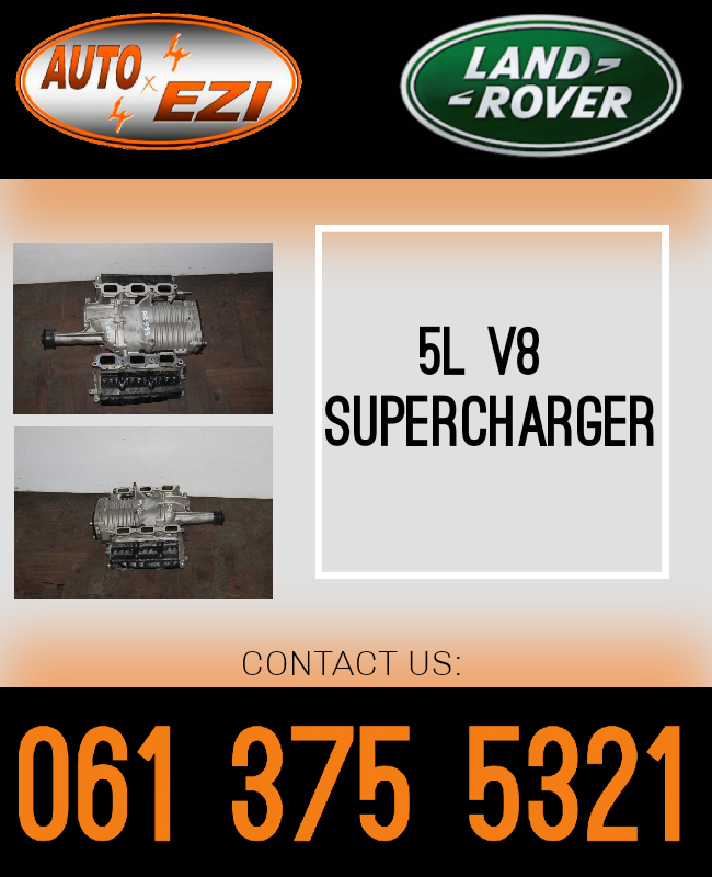Land Rover and Jaguar 5L V8 Supercharger