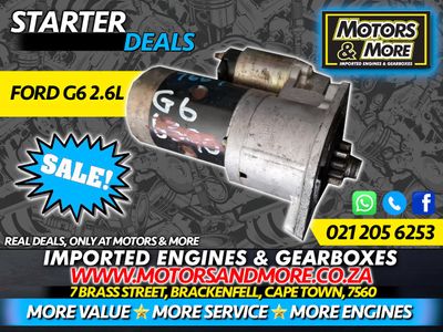 Ford G6 Starter For Sale