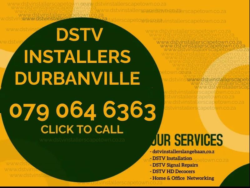 DSTV Installations Durbanville 079 064 6363 Signal Repairs Northern Suburbs
