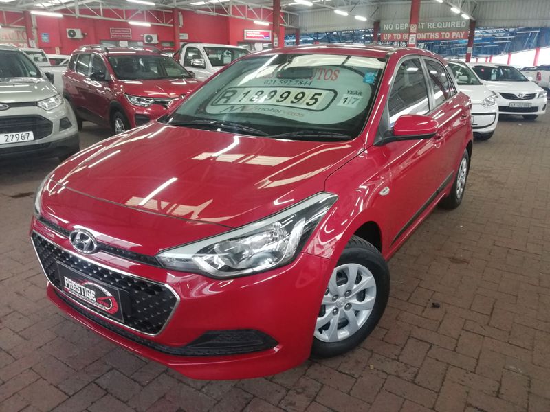 Red Hyundai i20 1.2 Motion with 73282km available now!