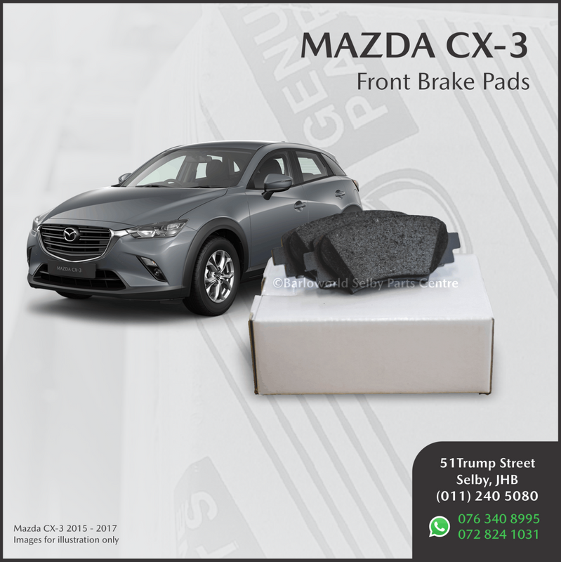 New Genuine Mazda CX-3 Front Brake Pads