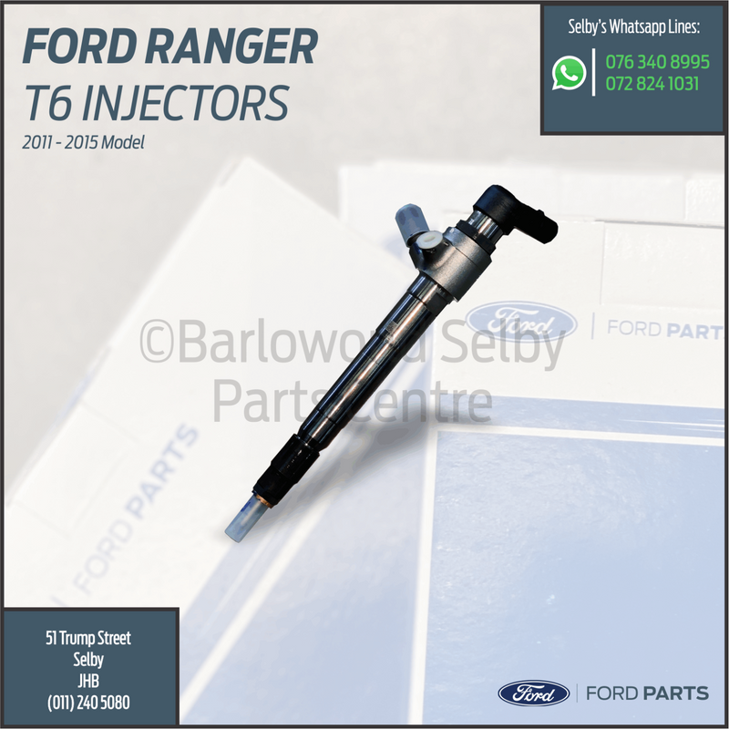 New Genuine Ford Ranger T6 2.2 and 3.2 Injector